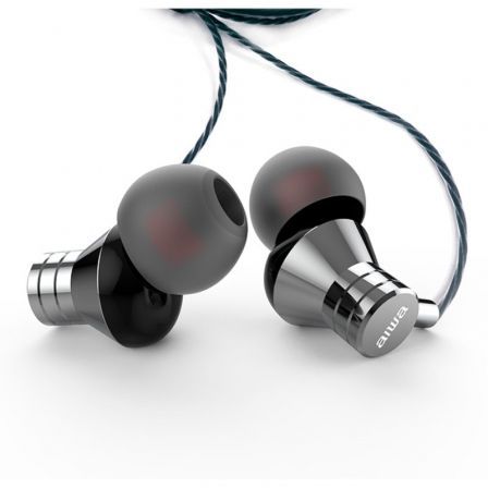 Aiwa ESTM-50USB-C/SL Auriculares Intrauditivos USB Tipo C Plata